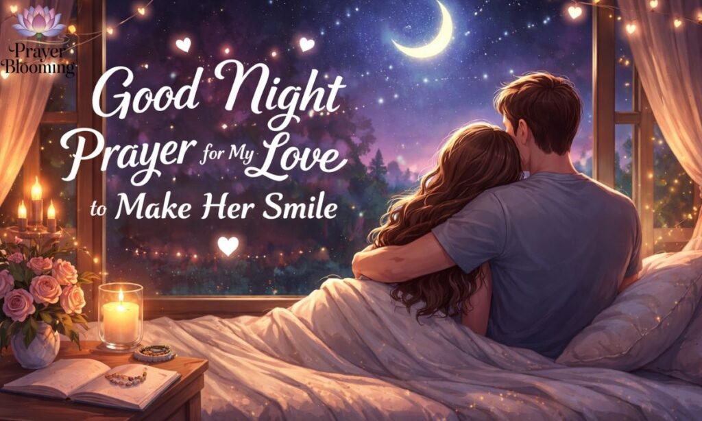 Good Night Prayer for My Love to Make Her Smile