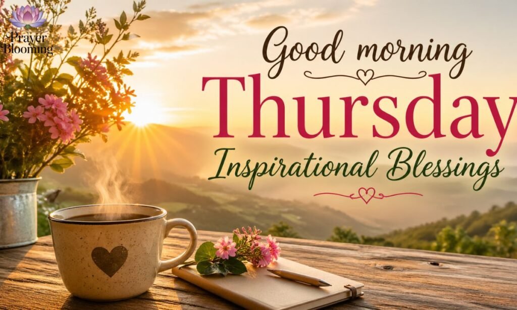 Good morning Thursday Inspirational Blessings