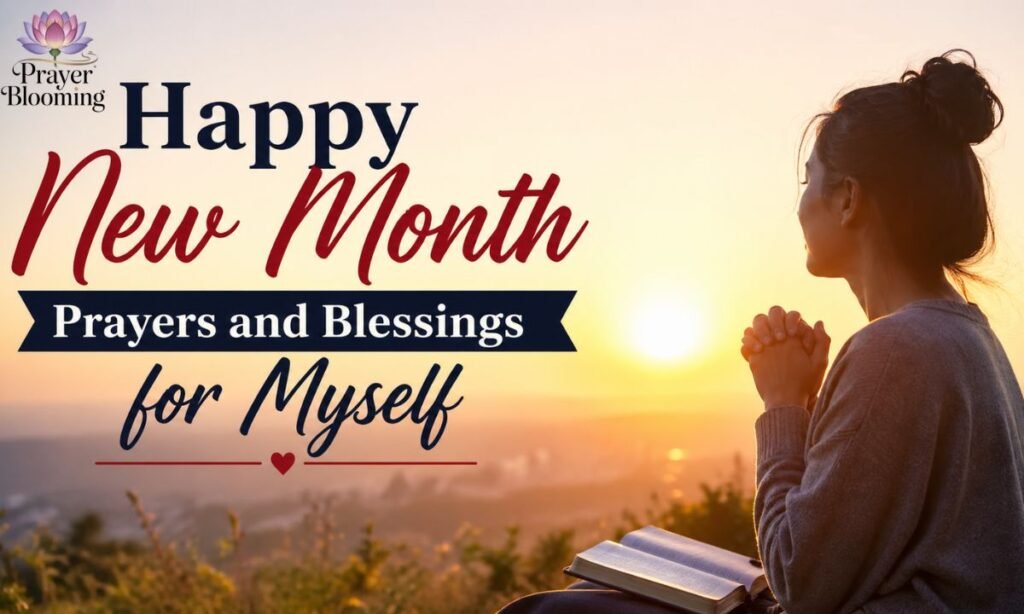 Happy New Month Prayers and Blessings for Myself