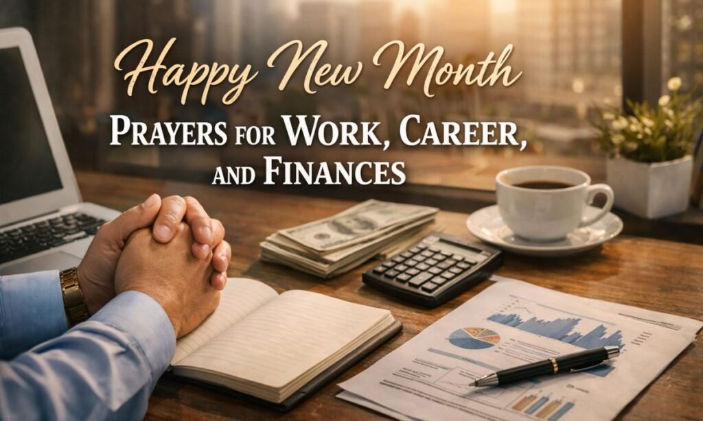 Happy New Month Prayers for Work, Career, and Finances