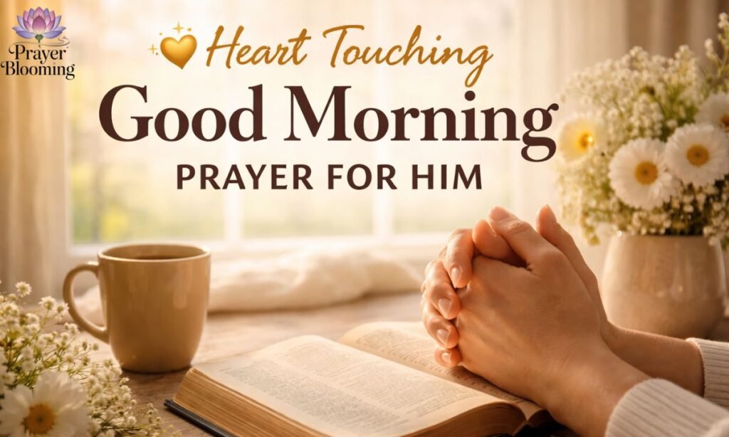 Heart Touching good morning prayer for him