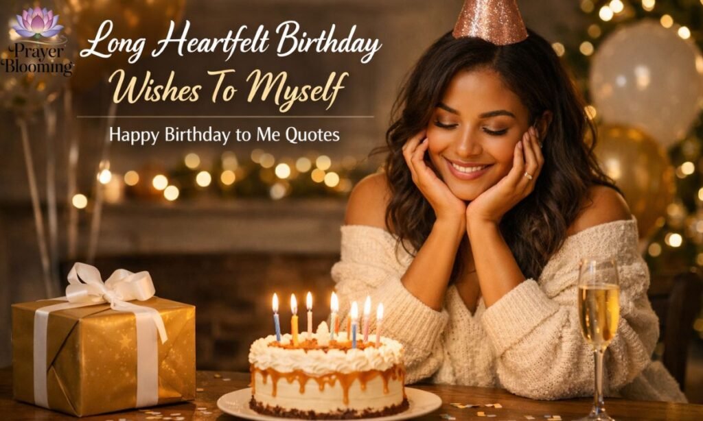 Long Heartfelt Birthday Wishes To Myself  Happy Birthday to Me Quotes