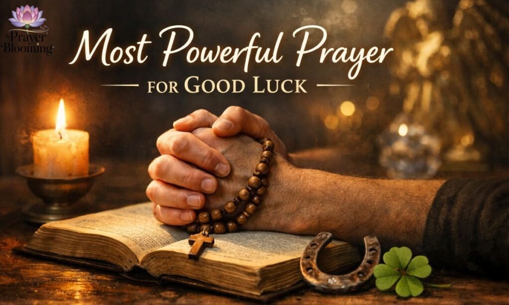Most powerful prayer for good luck