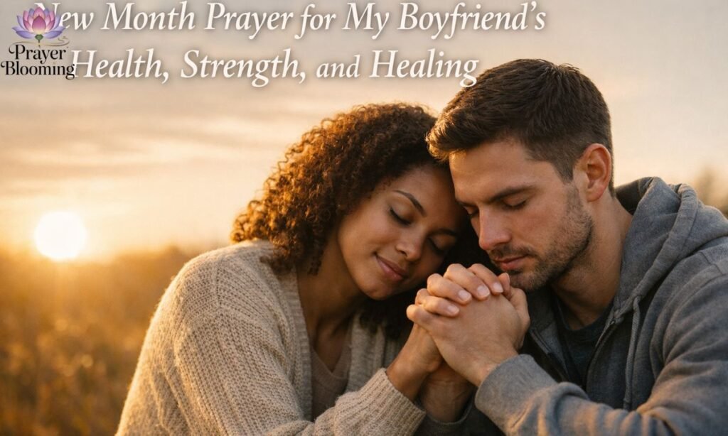 New Month Prayer for My Boyfriend's Health, Strength, and Healing