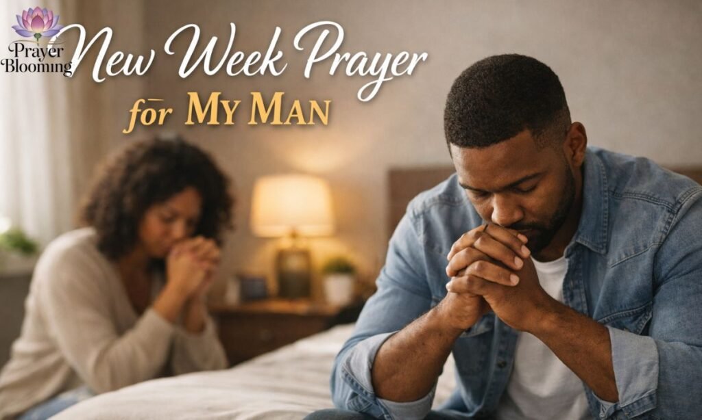 New week prayer for my man