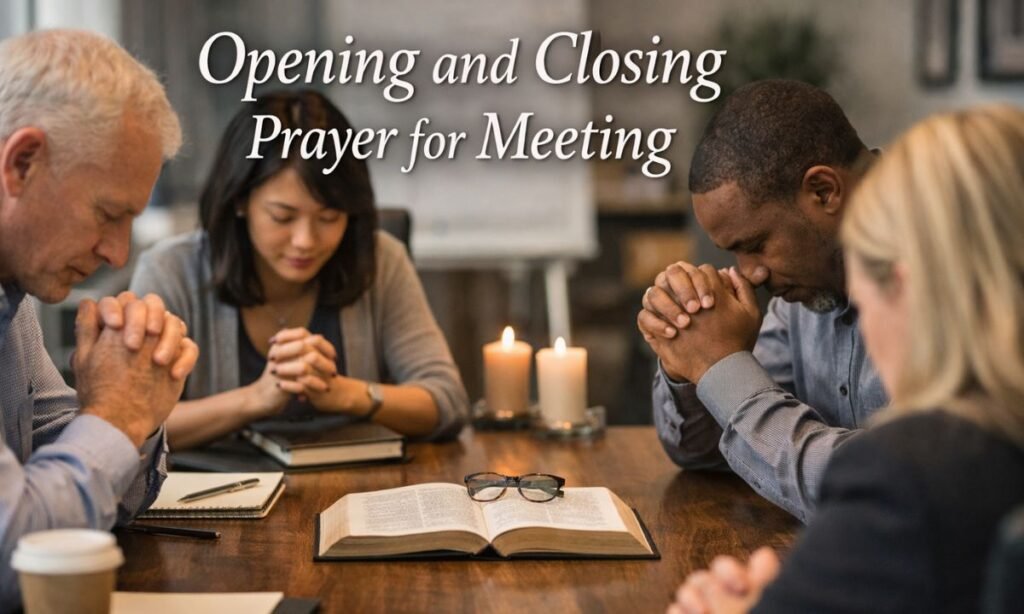 Opening and closing prayer for meeting (1)