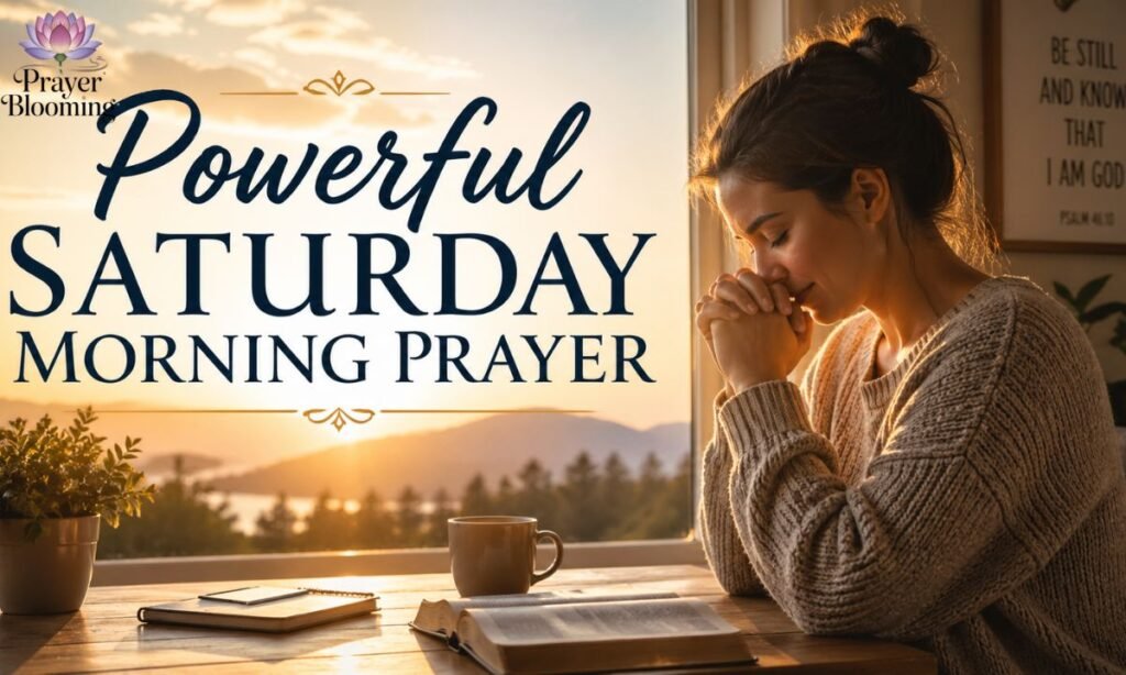 Powerful Saturday morning prayer