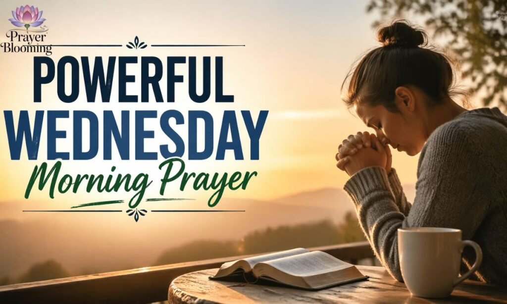 Powerful Wednesday morning prayer