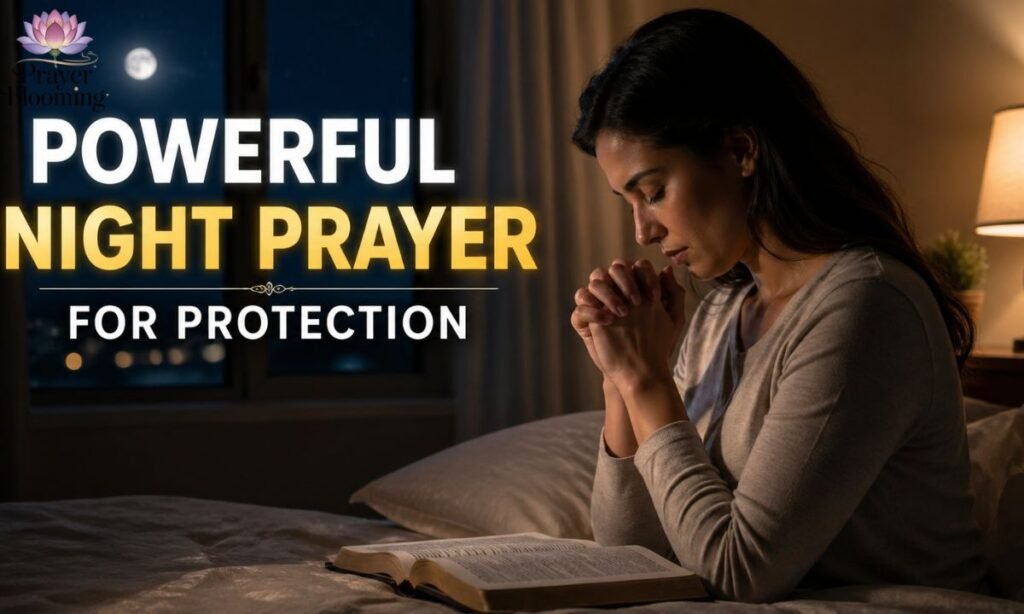Powerful night prayer for protection