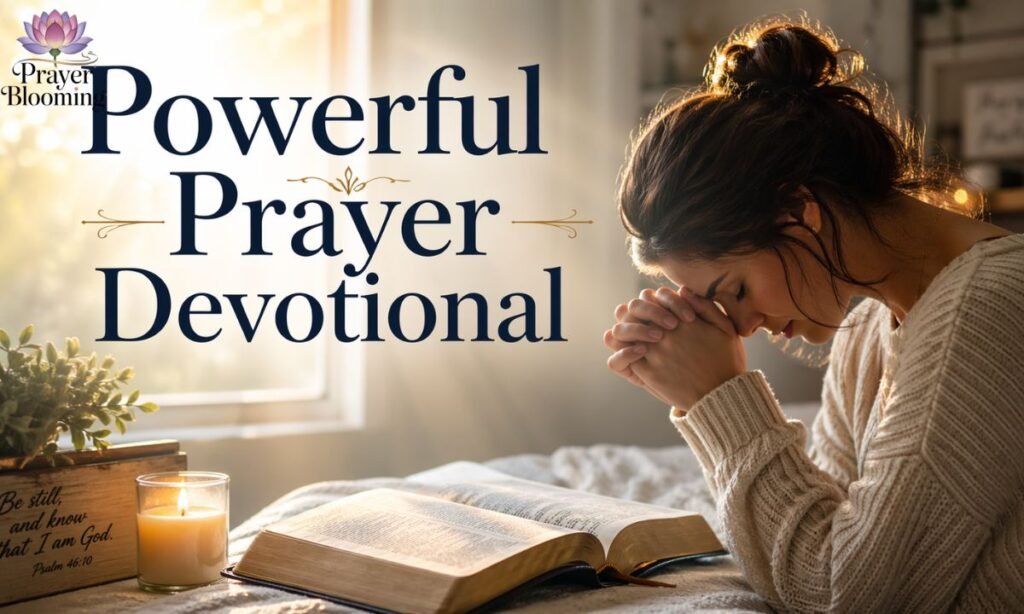 Powerful prayer devotional