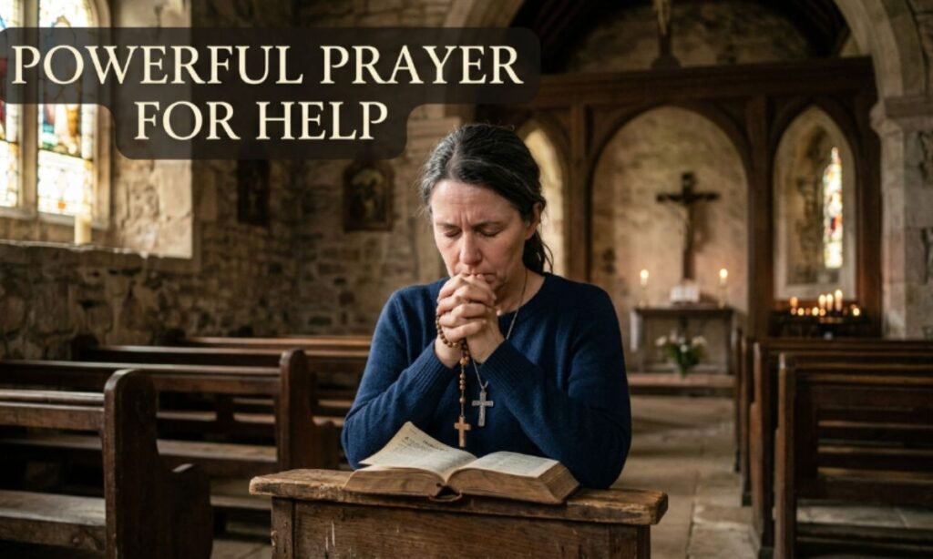 Powerful prayer for help