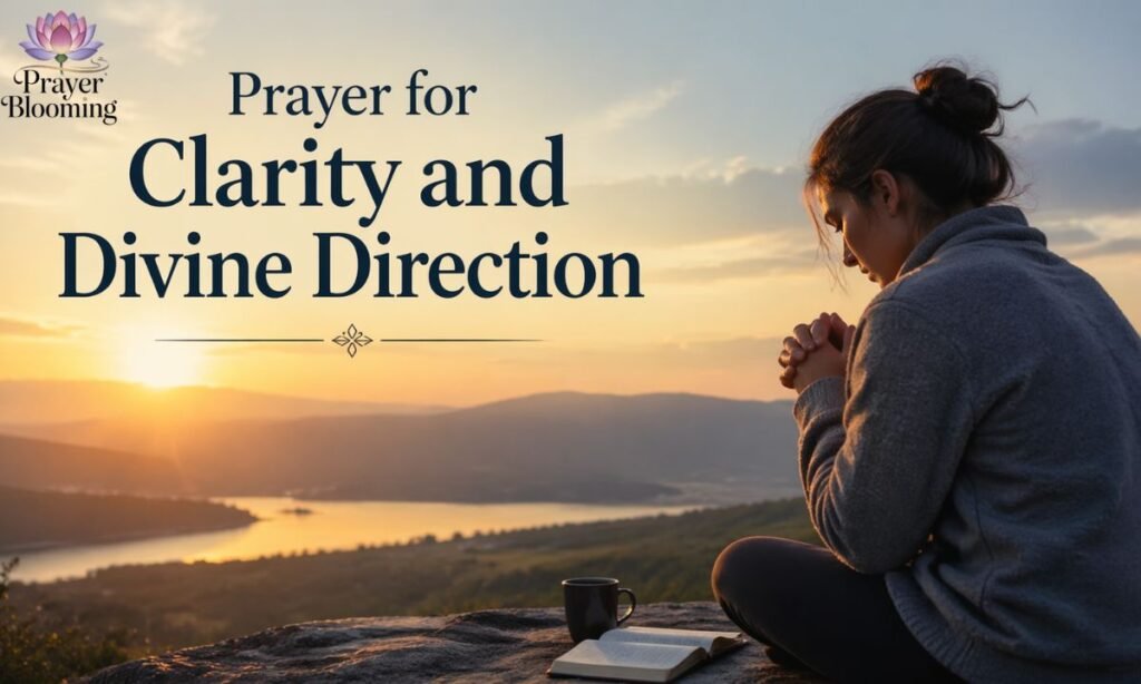 Prayer for Clarity and Divine Direction