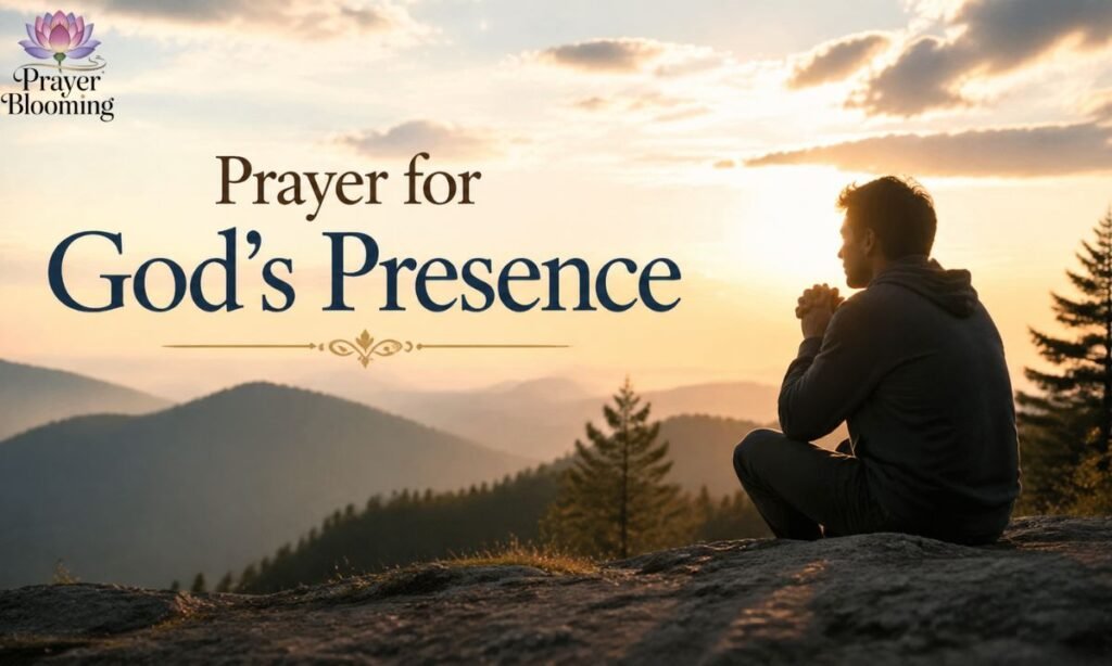 Prayer for God’s Presence