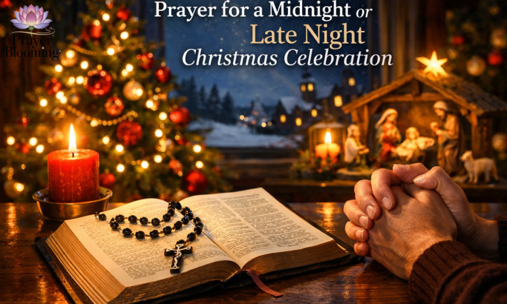 _Prayer for a Midnight or Late Night Christmas Celebration
