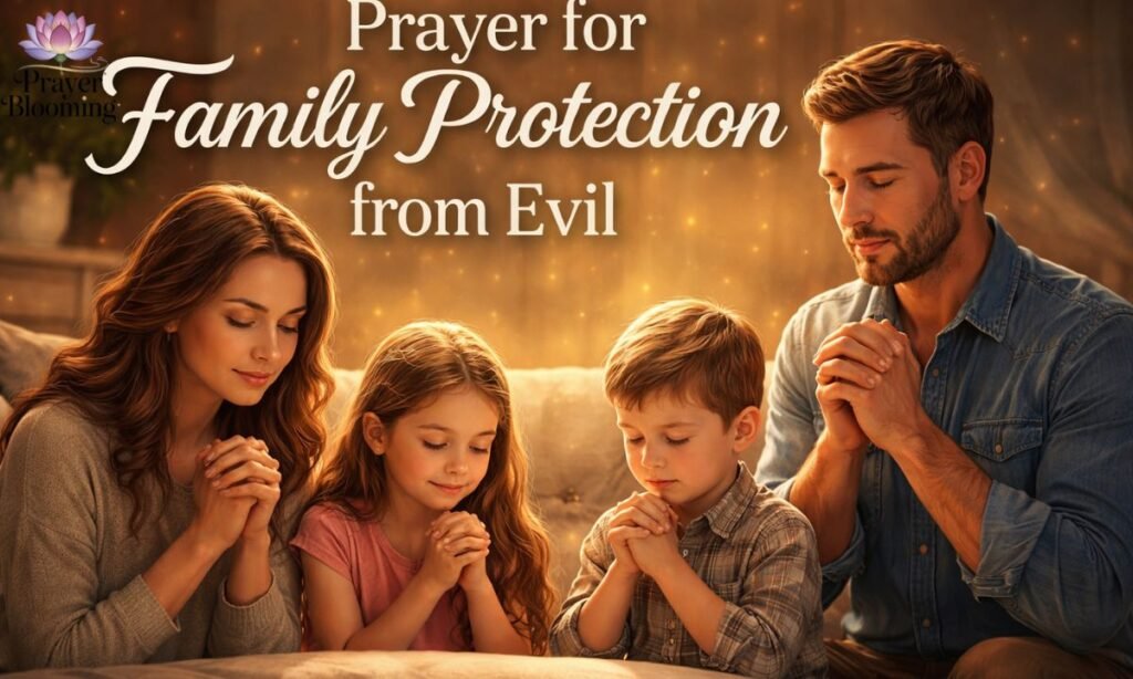 Prayer for family protection from evil