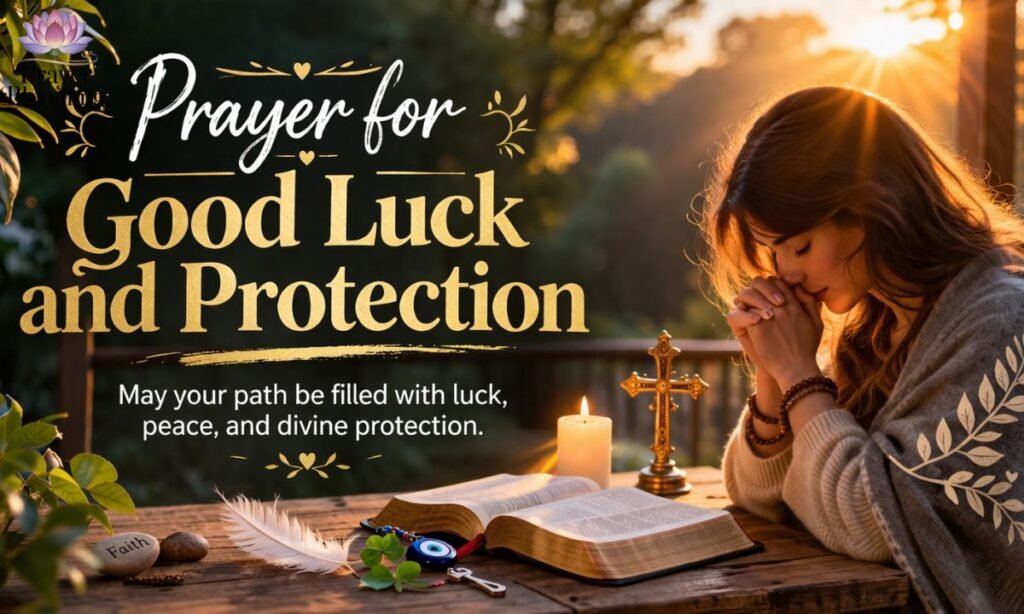 Prayer for good luck and protection