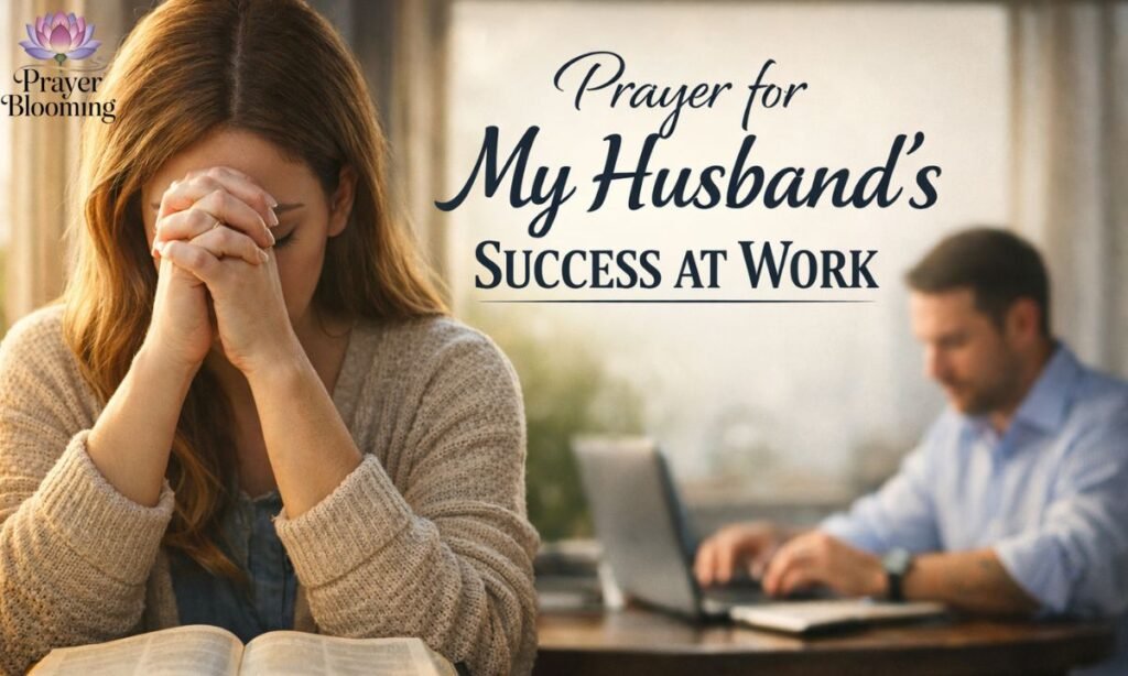 Prayer for my husband success at work