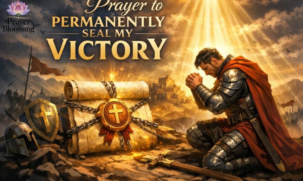 Prayer to Permanently Seal My Victory