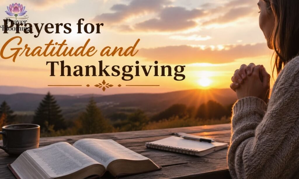Prayers for Gratitude and Thanksgiving