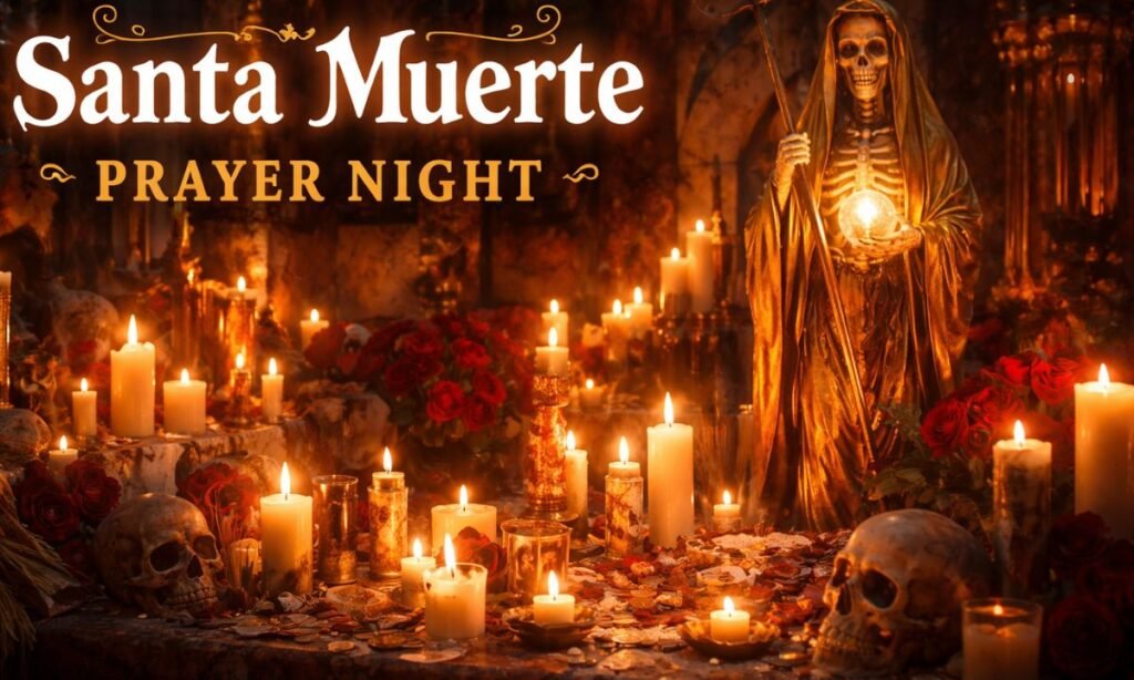Santa Muerte prayer night