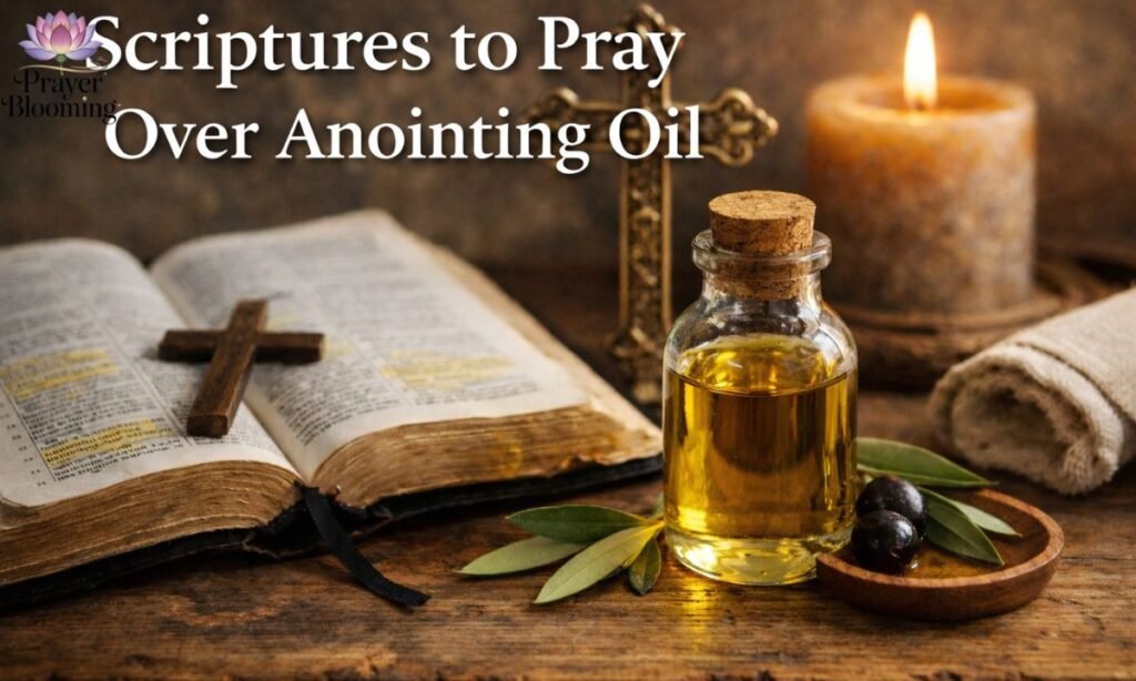 Scriptures to pray over anointing oil