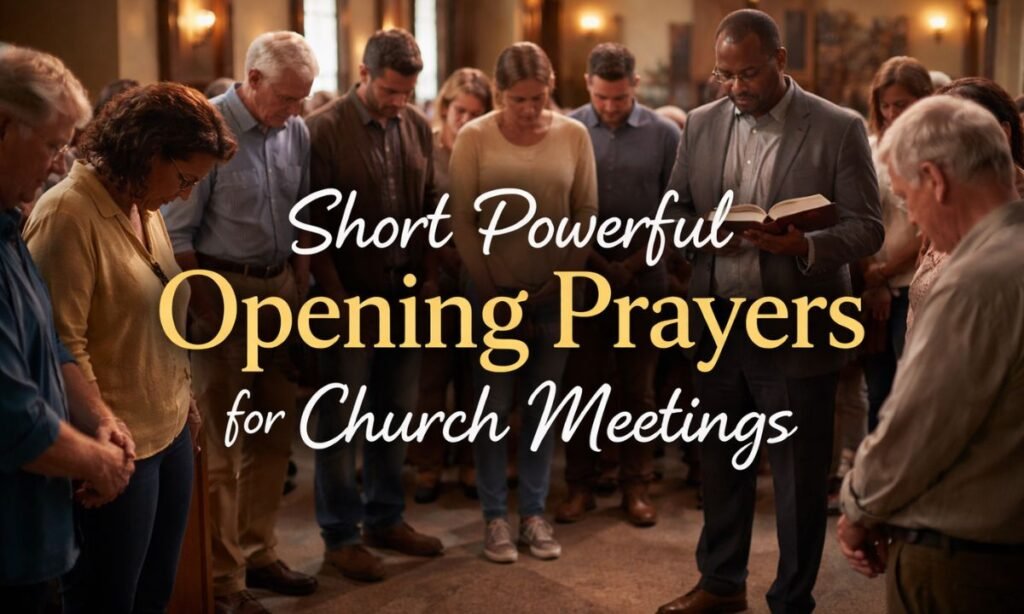 Short Powerful Opening Prayers for Special Occasions