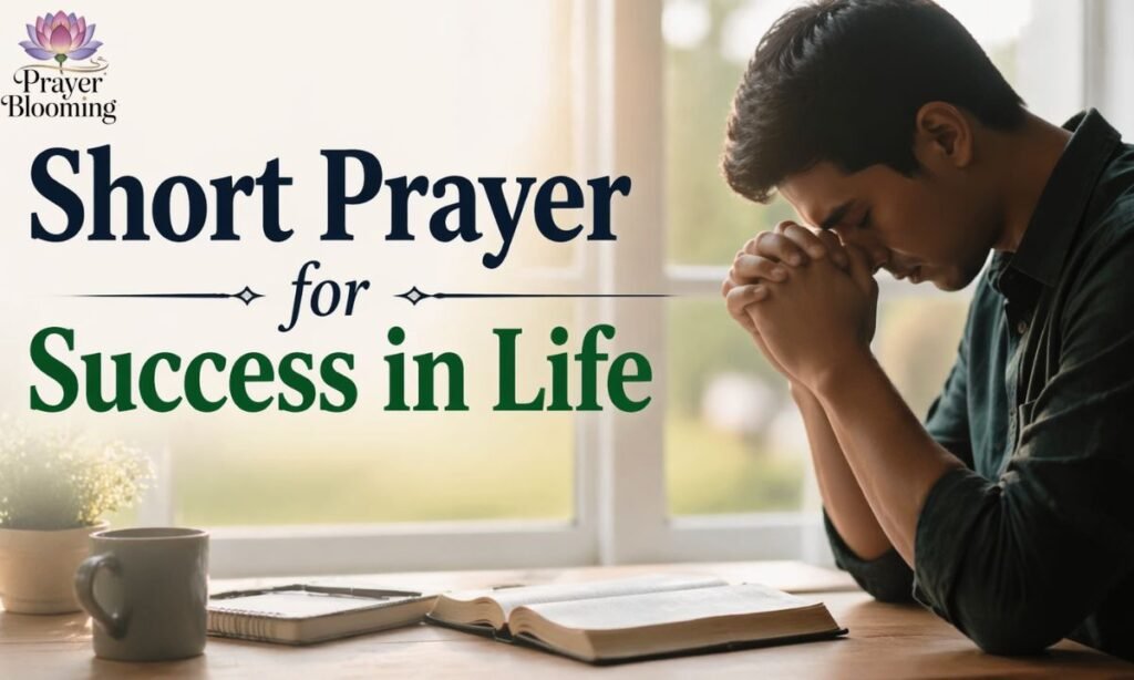 Short Prayer for Success in Life