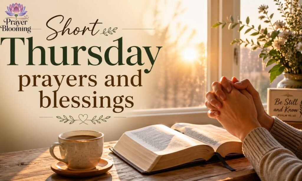 Short Thursday prayers and blessings