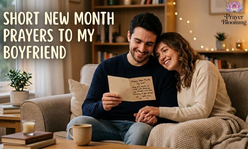 Short new month prayers to my boyfriend