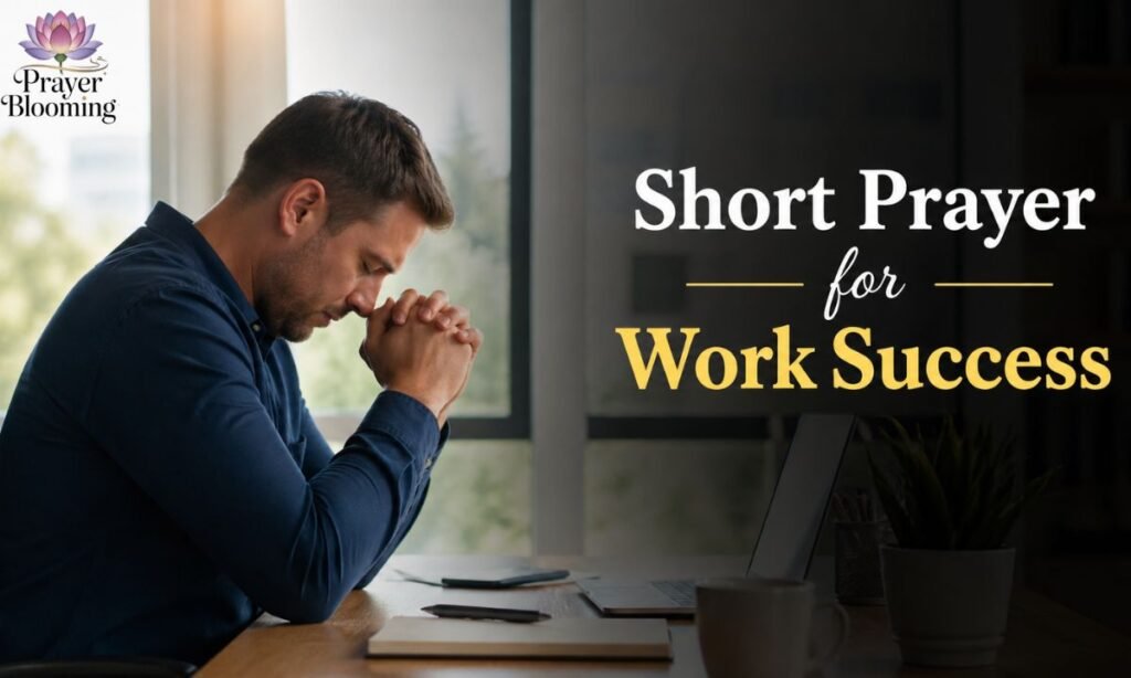 Short prayer for work success