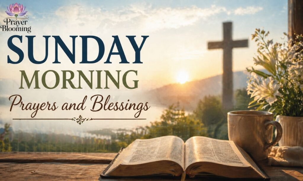 Sunday morning prayers and blessings