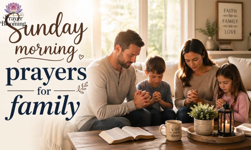 Sunday morning prayers for family