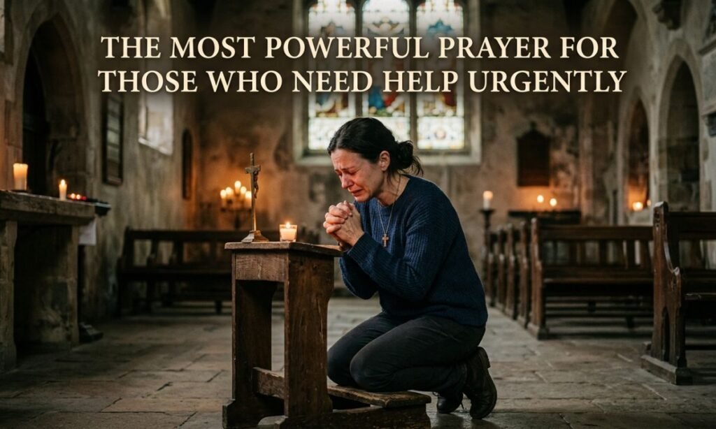 The most powerful prayer for those who need help urgently