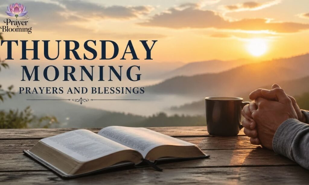 Thursday morning prayers and blessings