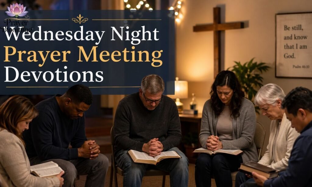 Wednesday night Prayer Meeting devotions