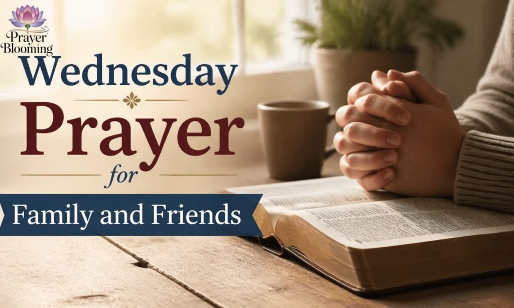 Wednesday prayer for family and friends