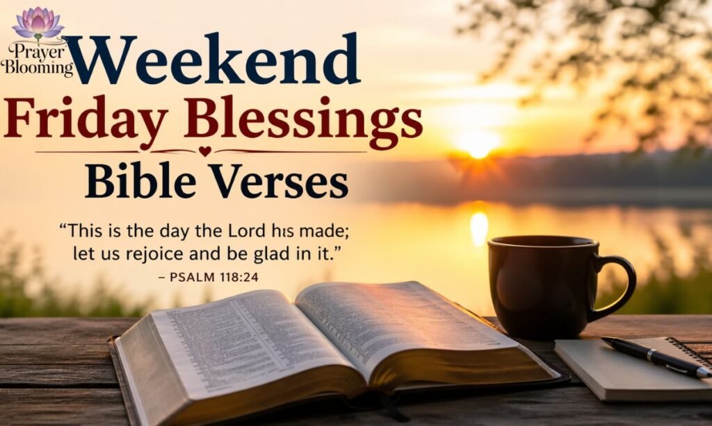 Weekend friday blessings bible verses