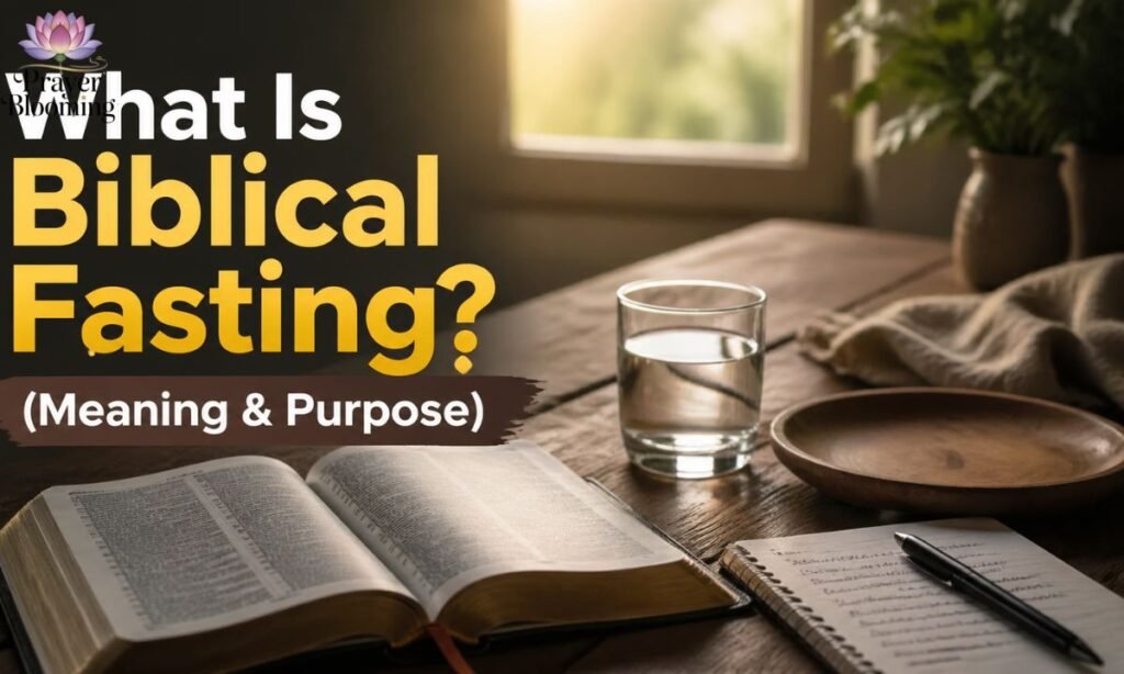 What Is Biblical Fasting (Meaning & Purpose)