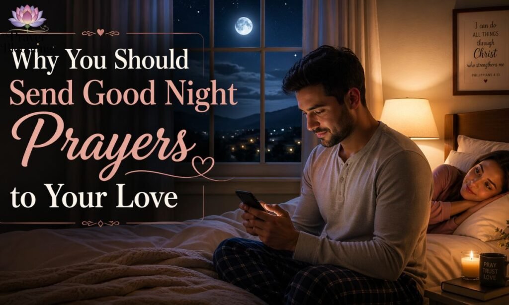 Why You Should Send Good Night Prayers to Your Love