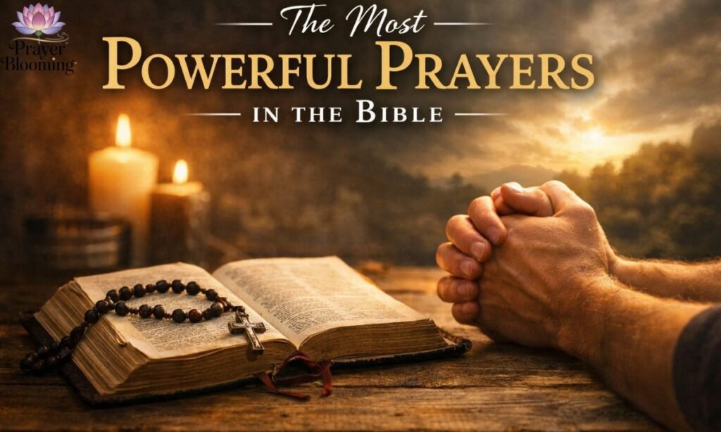 the most powerful prayers in the bible