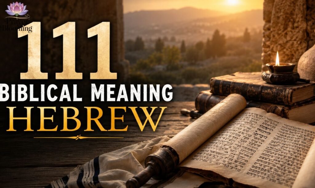 111 biblical meaning Hebrew