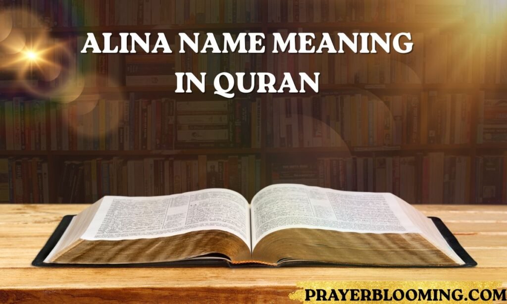 Alina name meaning in quran