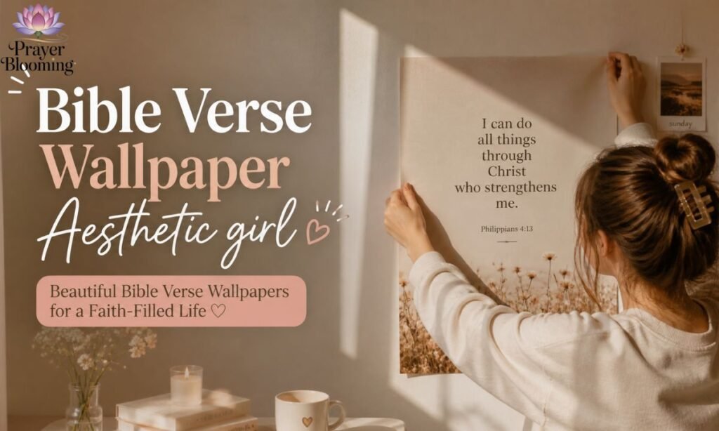 Bible Verse Wallpaper Aesthetic girl