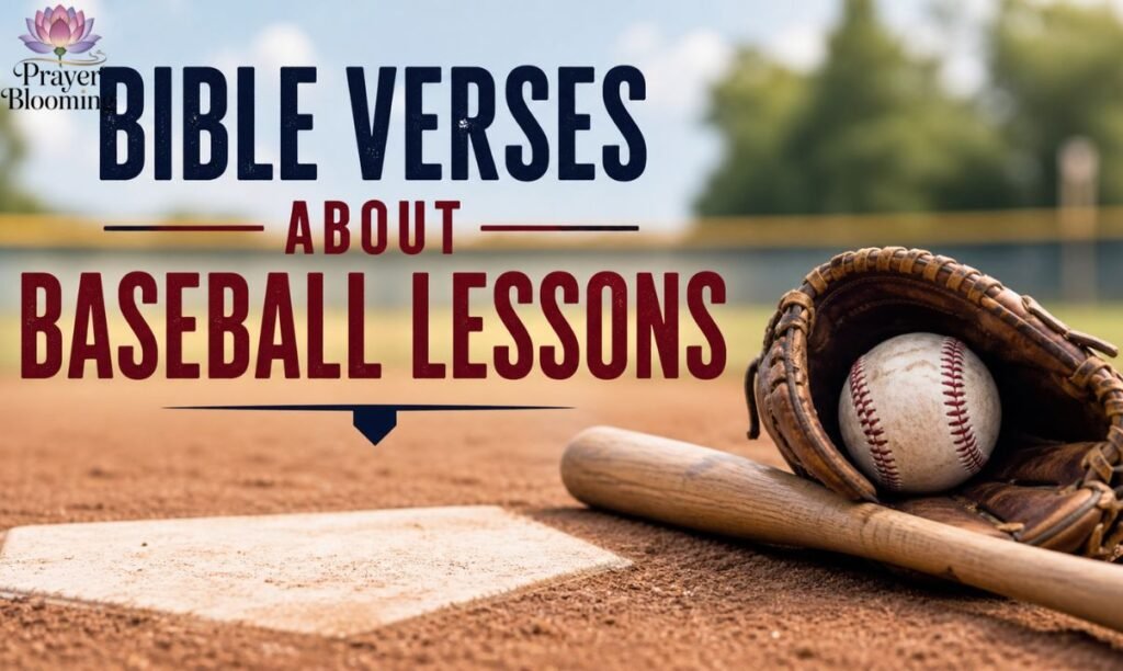 Bible verses about baseball lessons