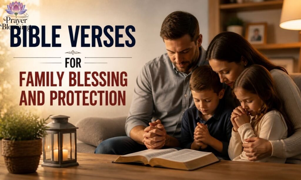 Bible verses for family blessing and protection