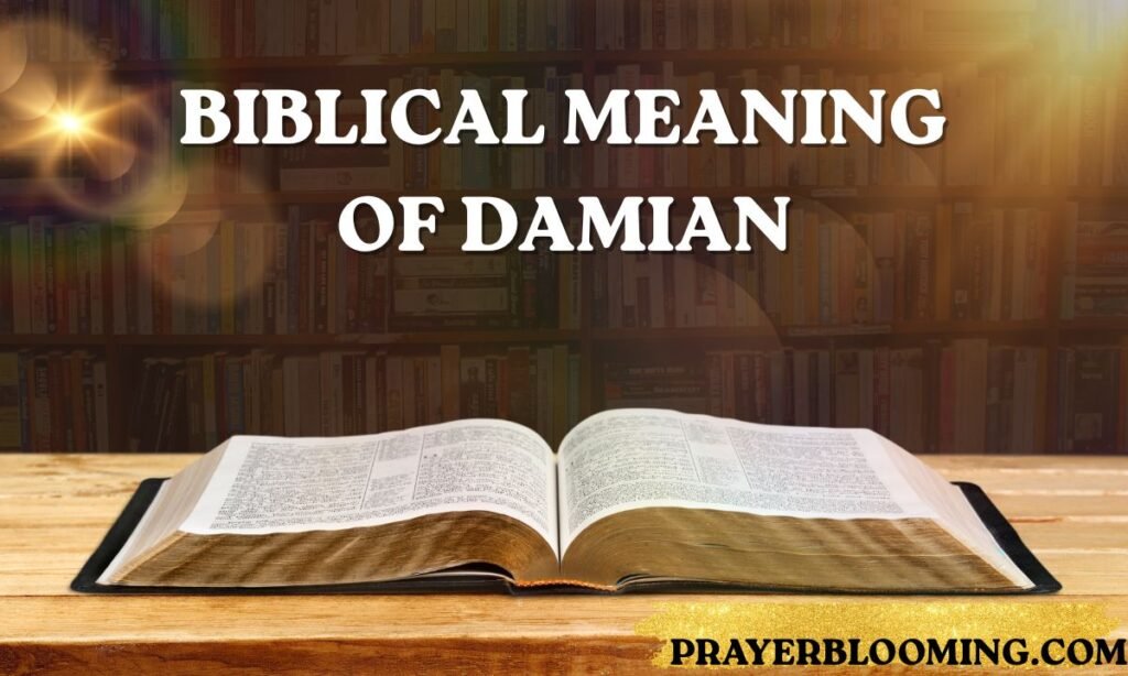 Biblical Meaning of Damian