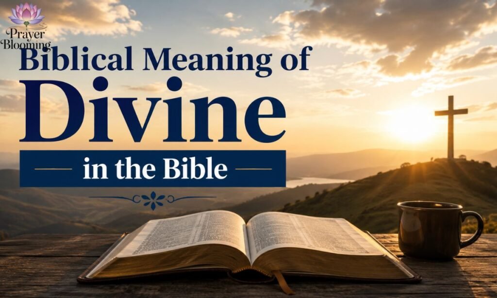 Biblical Meaning of Divine in the Bible
