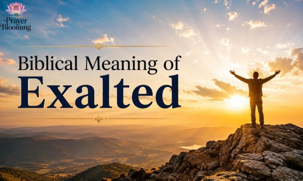 Biblical Meaning of Exalted