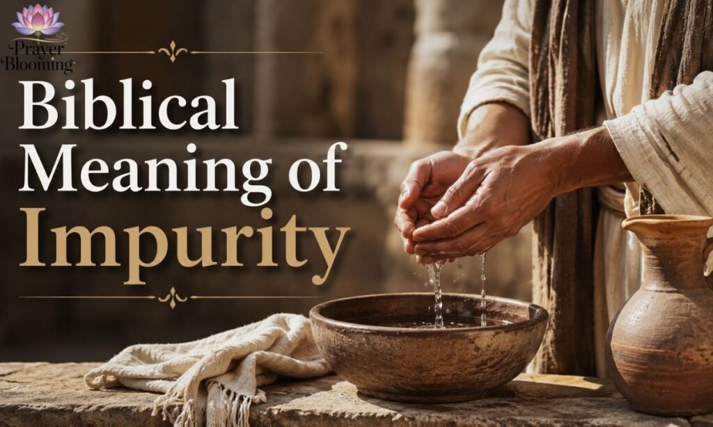 Biblical Meaning of Impurity