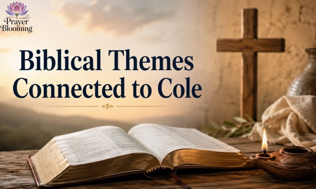 Biblical Themes Connected to Cole